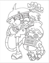 Load image into Gallery viewer, Who Smokes Weed? Coloring Book
