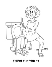 Load image into Gallery viewer, Adults Doing Adult Shit Coloring Book
