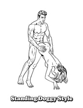 Load image into Gallery viewer, The Sexiest Sex Positions Coloring Book
