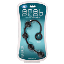 Load image into Gallery viewer, Silicone Anal Bead Medium Black
