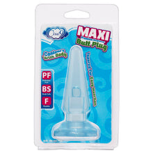Load image into Gallery viewer, Cloud 9 Maxi Butt Plug Blue
