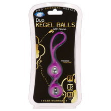 Load image into Gallery viewer, Cloud 9 Pro Sensual Duo Kegel Balls Purple
