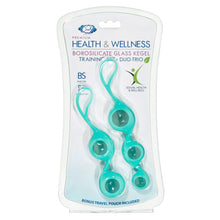 Load image into Gallery viewer, Cloud 9 Health &amp; Wellness Borosilicate Kegel Training Set - Teal
