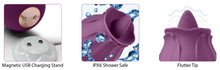 Load image into Gallery viewer, Cloud 9 Health &amp; Wellness Flutter Oral Tongue Stimulator Plum
