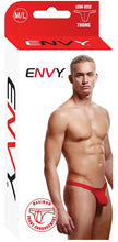 Load image into Gallery viewer, Envy Low Rise Thong Red M/l
