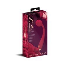 Load image into Gallery viewer, Rosegasm Long Stem Flexi Gspot Vibe Rose
