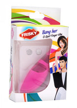 Load image into Gallery viewer, Frisky Bang Her Silicone G Spot Finger Vibe
