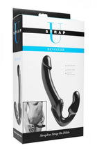 Load image into Gallery viewer, Strap U Revolver Strapless Strap On Dildo Black
