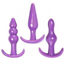 Load image into Gallery viewer, Trinity Vibes Anal Trainer 3pc Anal Play Kit
