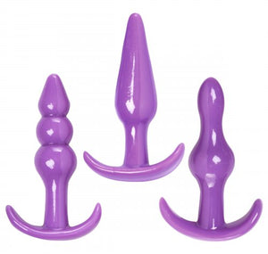 Trinity Vibes Anal Trainer 3pc Anal Play Kit