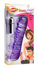 Load image into Gallery viewer, Frisky Double Finger Banger Vibrating G Spot Glove
