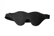 Load image into Gallery viewer, Strict Black Fleece Lined Blindfold
