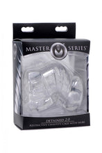 Load image into Gallery viewer, Master Series Detained 2.0 Restrictive Chastity Cage W/ Nubs
