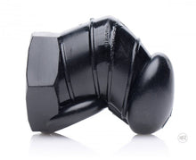 Load image into Gallery viewer, Master Series Detained Black Restrictive Chastity Cage
