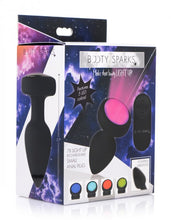 Load image into Gallery viewer, Booty Sparks Silicone Led Plug Vibrating Small
