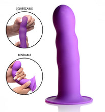 Load image into Gallery viewer, Squeeze-it Silexpan Dildo- Purple
