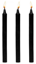 Load image into Gallery viewer, Master Series Dark Drippers Fetish Drip Candle Set Of 3 Black
