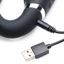 Load image into Gallery viewer, Strap U Mighty Rider 10x Vibrating Strapless Strap-on Black
