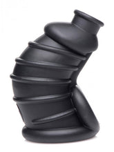 Load image into Gallery viewer, Master Series Dark Chamber Silicone Chastity Cage
