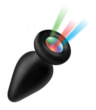 Load image into Gallery viewer, Booty Sparks Silicone Light-up Anal Plug Large

