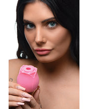 Load image into Gallery viewer, Bloomgasm Wild Rose 10x Pink Suction Clit Stimulator
