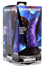 Load image into Gallery viewer, Creature Cocks Orion Invader Veiny Space Alien Dildo
