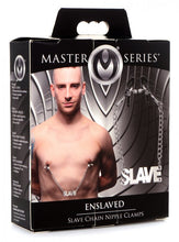 Load image into Gallery viewer, Master Series Enslaved Chain Nipple Clamps
