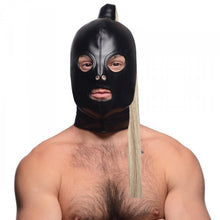 Load image into Gallery viewer, Strict Blonde Ponytail Bondage Hood
