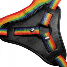 Load image into Gallery viewer, Strap U Take The Rainbow Universal Harness
