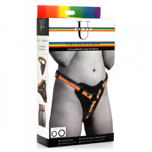Load image into Gallery viewer, Strap U Take The Rainbow Universal Harness
