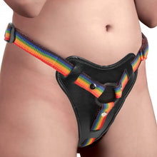Load image into Gallery viewer, Strap U Take The Rainbow Universal Harness
