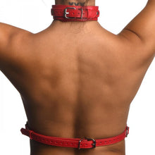 Load image into Gallery viewer, Strict Female Chest Harness M/l Red
