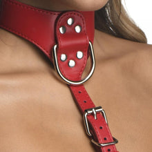 Load image into Gallery viewer, Strict Female Chest Harness M/l Red
