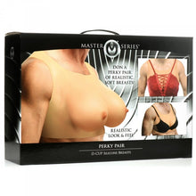Load image into Gallery viewer, Master Series Perky Pair D-cup Silicone Breasts
