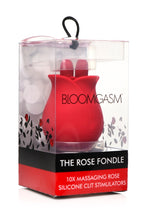 Load image into Gallery viewer, Bloomgasm The Rose Fondle 10x Massaging Rose Clit Stimulator
