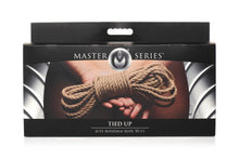 Load image into Gallery viewer, Master Series Tied Up Jute Bondage Rope 50ft
