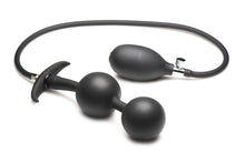 Load image into Gallery viewer, Master Series Ass Rattler Weighted Inflatable Anal Plug
