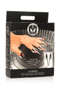 Master Series Clawed 5pc Sensation Play Rings