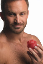 Load image into Gallery viewer, Master Series Flaming Rose Drip Candle
