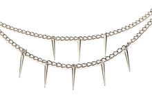 Load image into Gallery viewer, Master Series Daggers Double Chain Nipple Clamps
