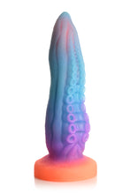 Load image into Gallery viewer, Creature Cocks Tenta-cock Glow In The Dark Silicone Dildo
