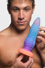 Load image into Gallery viewer, Creature Cocks Tenta-cock Glow In The Dark Silicone Dildo
