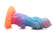 Load image into Gallery viewer, Creature Cocks Alien Invader Glow In The Dark Dildo
