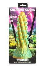Load image into Gallery viewer, Creature Cocks Stegosaurus Spiky Reptile Dildo
