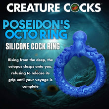 Load image into Gallery viewer, Creature Cocks Poseidon&#39;s Octo -ring Silicone Cock Ring
