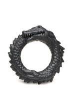 Load image into Gallery viewer, Creature Cocks Black Caiman Cock Ring
