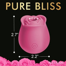 Load image into Gallery viewer, Bloomgasm The Perfect Rose Clit Stimulator Pink
