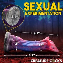 Load image into Gallery viewer, Creature Cocks Demogorgon Silicone Dildo
