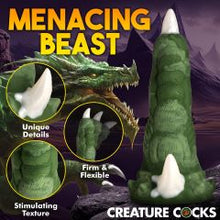 Load image into Gallery viewer, Creature Cocks Dragon Claw Silicone Dildo
