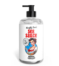 Load image into Gallery viewer, Ss Naughty Janes Sex Sauce Natural Lube 16 Oz
